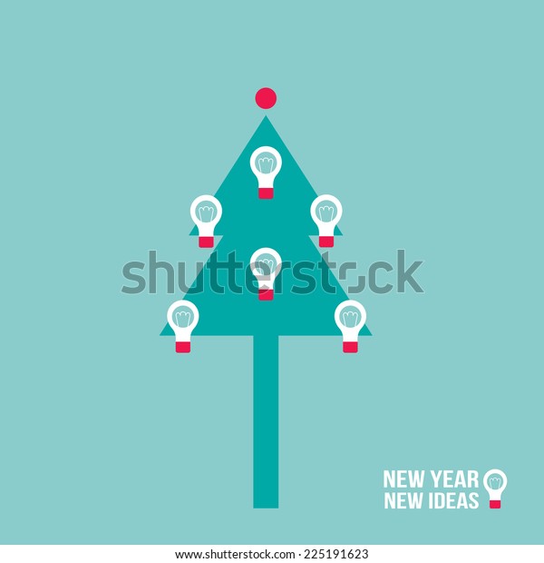 Download Christmas Tree Light Bulb Successful Business Stock Vector Royalty Free 225191623 PSD Mockup Templates