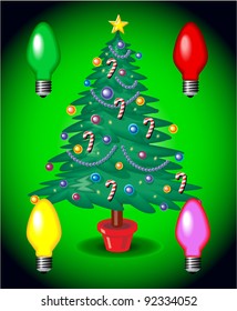 Christmas Tree and Lights