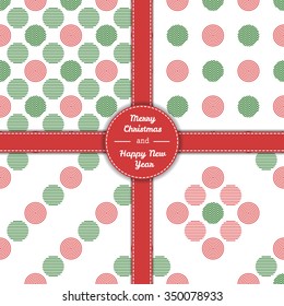 christmas tree in line art and pattern, diferent stile, for postcard, poster, gifts