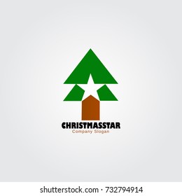 Christmas tree logo