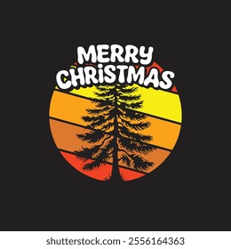 Christmas tree Logo vector image
