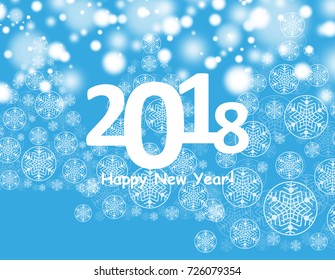 Christmas tree made of snowflakes and magic circle. Vector eps 10
