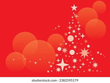 Weihnachtsbaum aus funkelnden Lichtern