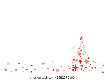 Árbol de Navidad hecho de luces brillantes
