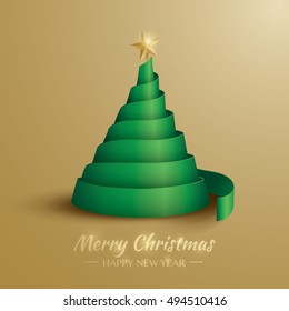 Árbol de Navidad. ¡Feliz Navidad!  