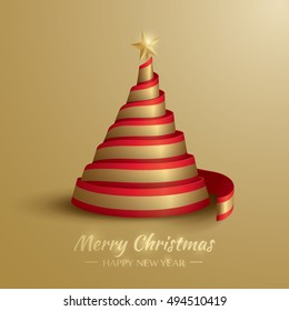 Árbol de Navidad. ¡Feliz Navidad!  