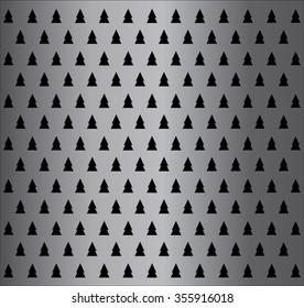Christmas tree metalic texture. Christmas background.