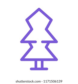 Christmas tree nature 