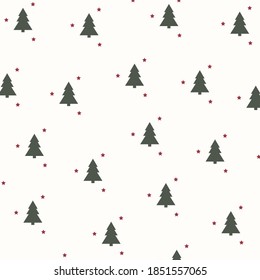 Christmas Tree New Year Background - Stock Vectro Illustration