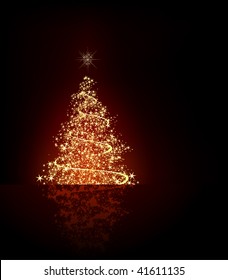 Christmas Tree - Objects on Separated Layers Named Accordingly