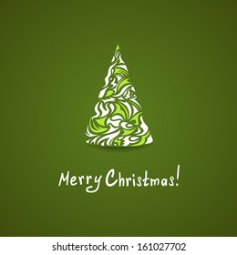 Similar Images, Stock Photos &amp; Vectors of card with Christmas - 140887237 | Shutterstock