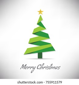  Christmas Tree On White background