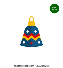 Christmas tree ornament bell