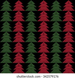 Christmas tree with ornaments
