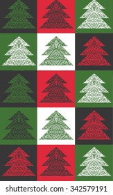 Christmas tree with ornaments