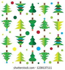 Christmas tree pattern