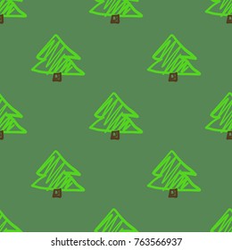 Christmas tree pattern