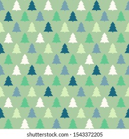 Christmas tree pattern. Good to use for wrapping paper, postcards, textiles and other things.