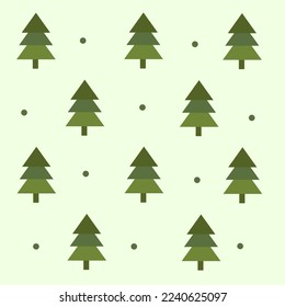 Christmas tree pattern, New Year, Christmas, Print-ready holidays, Design paper, Fabric, Gift wrapping,