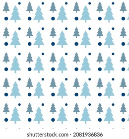 Christmas tree pattern simple card