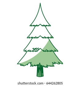 christmas tree pine decoration ornament design