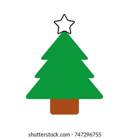 christmas tree pine decoration ornament design