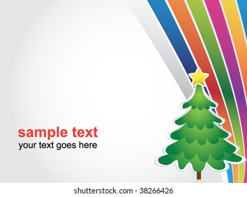 Weihnachtsbaumposter