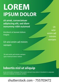 Christmas Tree Poster Template