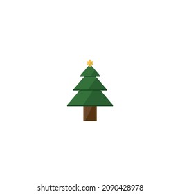 Christmas tree premium line icon. Simple high quality pictogram. Modern outline style icons. Stroke vector illustration on a white background.