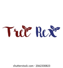 Christmas tree rcx t shirt quotes vector design