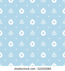 Christmas tree seamless background.