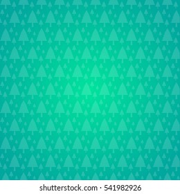 Christmas tree seamless pattern