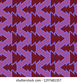Christmas tree seamless pattern - Merry christmas holiday background.