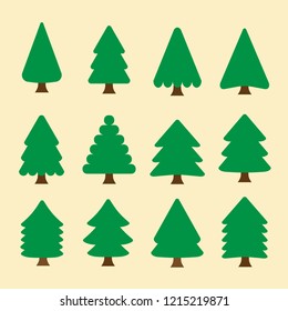 Christmas tree set.