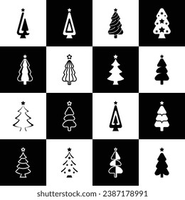 christmas tree set design elements