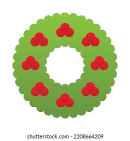 Christmas tree shape design and symbol art