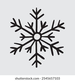 Ilustração vetorial de silhueta de árvore de Natal, arte de linha

