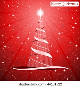 christmas tree in the sky