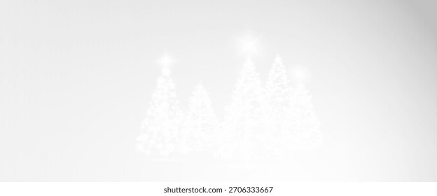 Christmas tree, sparkling lights in the shape of a fir tree on a transparent background. New Year tree made of glowing lights, gold, white, blue, green, vector, png.