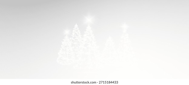 Weihnachtsbaum, glitzernde Lichter in Form einer Tanne auf transparentem Hintergrund. Neujahrsbaum aus leuchtenden Lichtern, gold, weiß, blau, grün, Vektor, png.