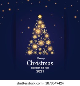 Weihnachtsbaum mit Sternlichter