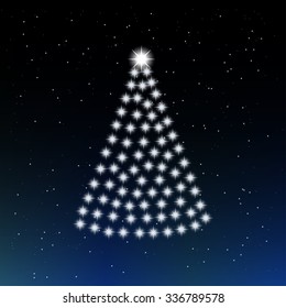 Christmas Tree of stars