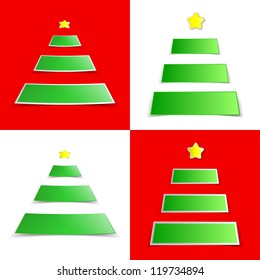 christmas tree sticker