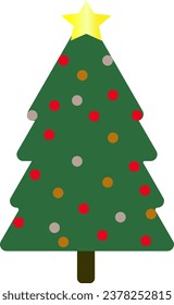 Christmas Tree Stock Illustrations, Royalty-Free Vector Graphics