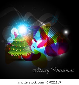 christmas tree stylish artistic design