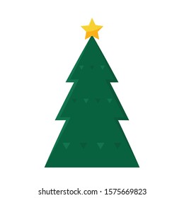 Christmas tree. Christmas tree symbol. background. logo design.