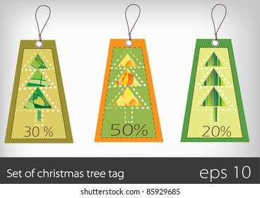 christmas tree tag