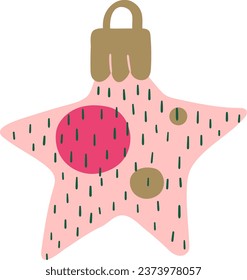Christmas tree toy festive New Year's 