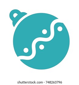 christmas tree toy icon