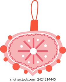 Christmas Tree Toy Vector Illustration